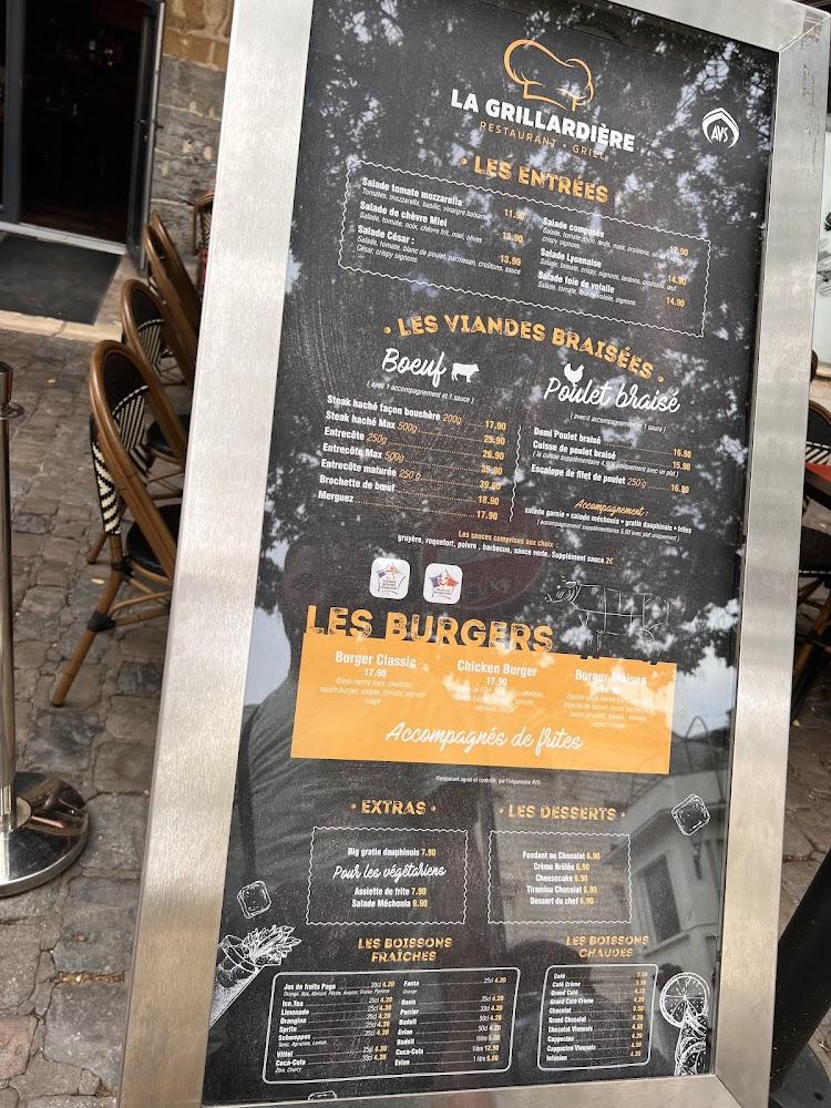 La Grillardière AVS - Menu Image 3