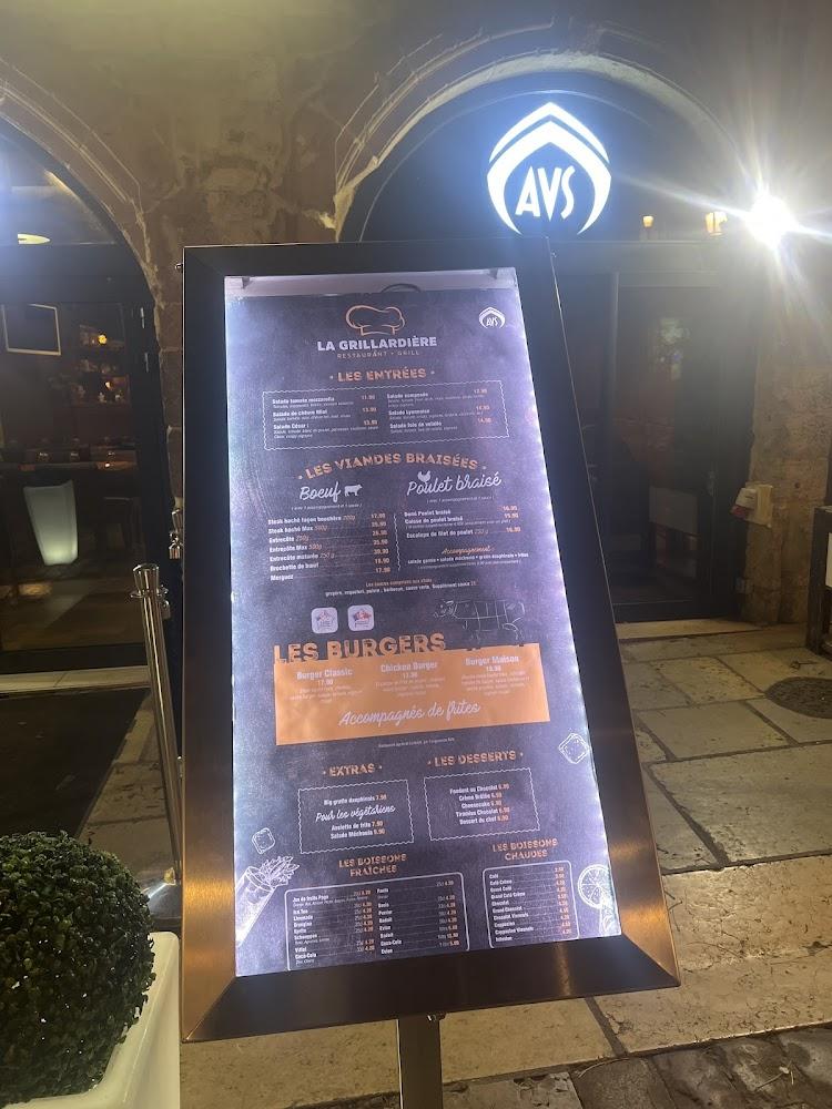 La Grillardière AVS - Menu Image 4
